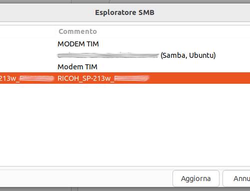 Ubuntu 22.04 – Condivisione stampante USB su TimHub